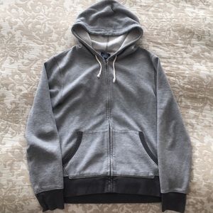 J. Crew Full-zip Fleece Hoodie